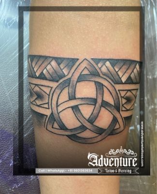 Geometric tattoo design Adventure Tattoo Ahmedabad